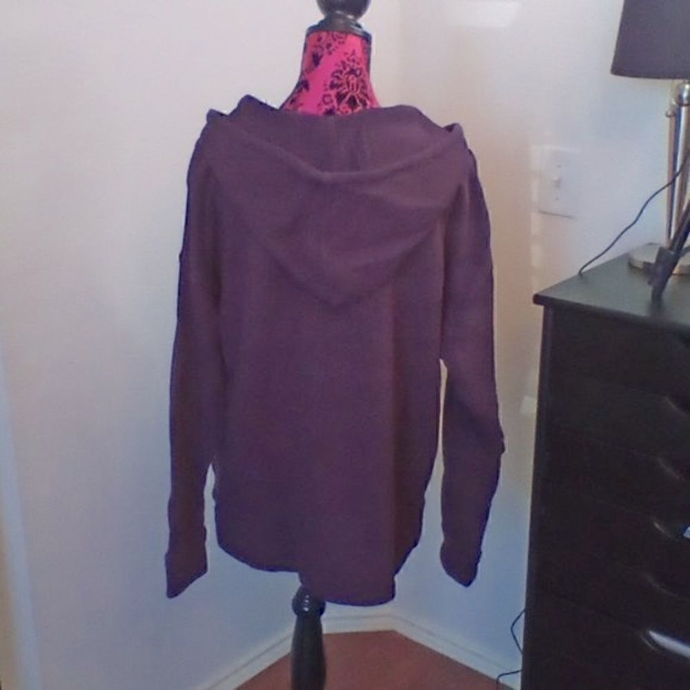 Wonderly Purple Aztec Sweater Hoodie - Size XL - Picture 4 of 7